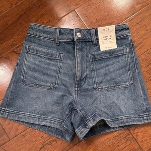 Madewell Emmett Jean Shorts - Dark Blue